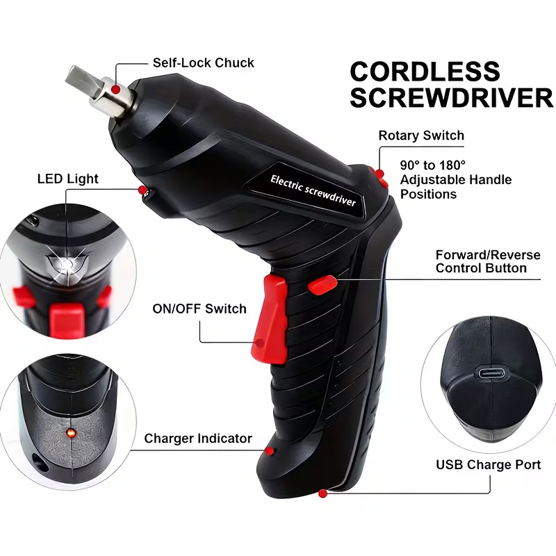 Ασύρματο Ηλεκτρικό Κατσαβίδι - Εικόνα 3