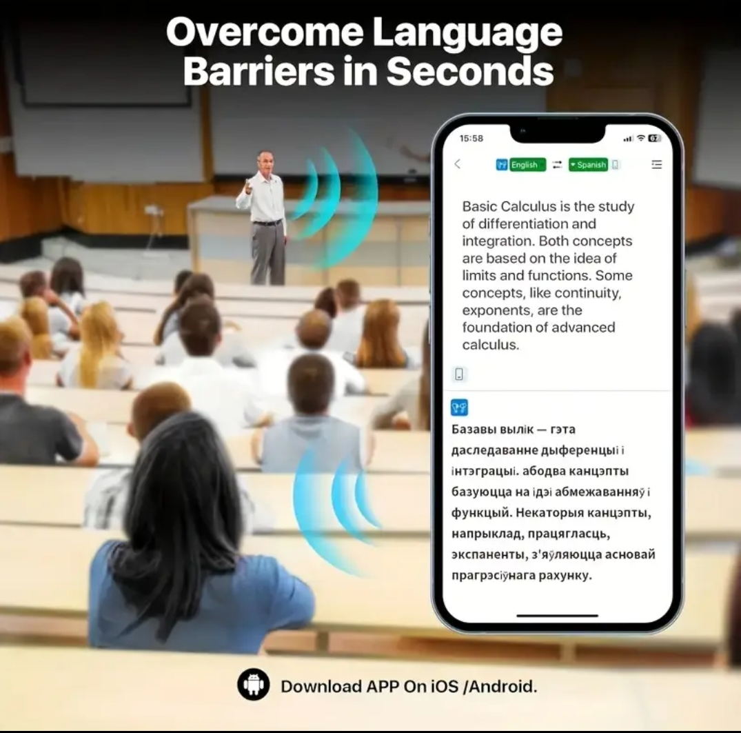 OWS T93 Ai Τα Έξυπνα Ακουστικά που Μιλάνε 144 Γλώσσες - Εικόνα 3